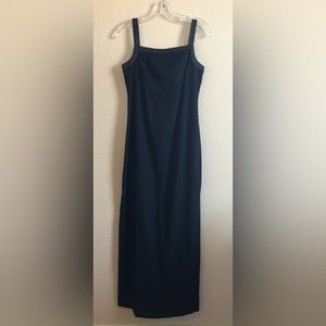 Rampage Black Long Sleeveless Dress with Double Slits Size 5